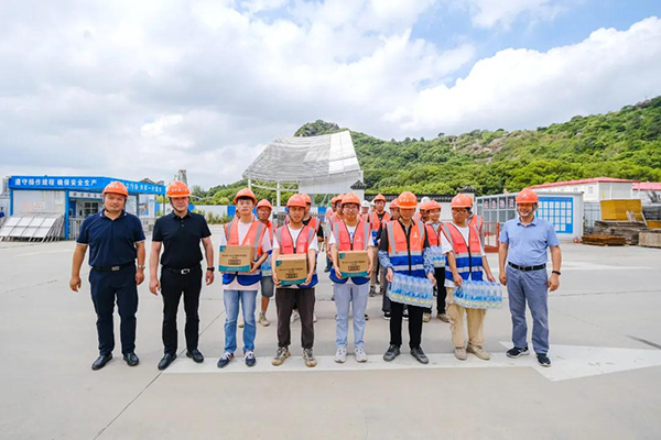 大暑至 送清涼|蘇州一建開展高溫慰問活動